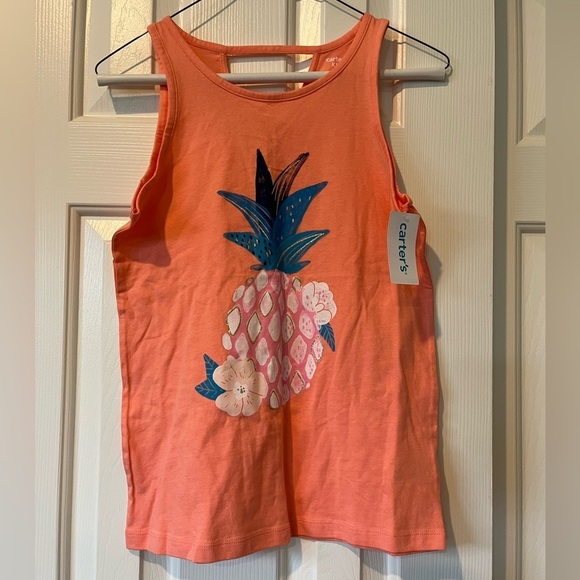 Carter's Other - Carter's Orange Pineapple Tank Top for Kids